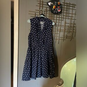 Polka Dot dress with belt